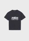 Playera M/C Print Negro Junior Niño Mayoral M6033 MAYORAL