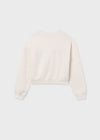 Sudadera Ligera Hueso Junior Niña Mayoral M6401 MAYORAL
