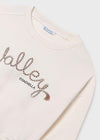 Sudadera Ligera Hueso Junior Niña Mayoral M6401 MAYORAL