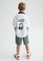 Conjunto Short De Algodon Con Playera M/C Print Back Laurel Junior Niño Mayoral M6689
