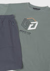 Conjunto Short Algodon Embossed Laurel Junior Niño Mayoral M6690 MAYORAL