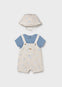 Overol Con Gorro Topo-Marea Bebe Niño Mayoral M1607