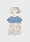 Overol Con Gorro Topo-Marea Bebe Niño Mayoral M1607 MAYORAL
