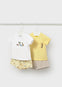 Conjunto Playera M/C Con Short De Algodon 4 Piezas Sunny Mayoral M1652