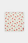 Manta Muselina Estampada Catarinas Blanca De Bebé Niña Boboli T/Unic M113050 BOBOLI