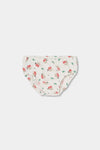 Vestido De Algodon Estampado Catarinas Blanco De Bebé -Bci Boboli T1M M113083 BOBOLI