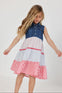 Vestido Denim Combinado De Niña -Bci Boboli M303130