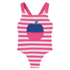 Traje De Baño Fiusha Poliamida Listado De Niña Boboli T12M M343123 BOBOLI