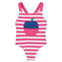 Traje De Baño Fiusha Poliamida Listado De Niña Boboli M343123