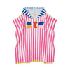 Toalla Listada Con Capucha De Niña -Bci Boboli Ts M343190 BOBOLI