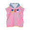 Toalla Listada Con Capucha De Niña -Bci Boboli M343190