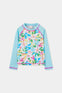 Playera Para El Agua Poliamida Listado De Niña Boboli M443089