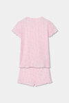 Pijama Canalé Flores Rosa De Niña -Bci Boboli T2 M483005 BOBOLI