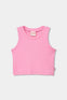 Blusa Tirante Algodon Rosa De Niña -Bci Boboli M493040