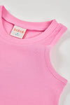 Blusa Tirante Algodon Rosa De Niña -Bci Boboli T2 M493040 BOBOLI