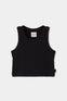 Blusa Tirante Algodon Negro De Niña -Bci Boboli M493040