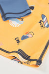 Playera Para El Agua Poliamida Amarilla De Niño Boboli T12M M503176 BOBOLI