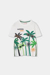 Conjunto Playera M/C Con Pantalon Algodon Verde De Niño -Bci Boboli T2 M513032 BOBOLI