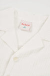 Camisa Palmeras Popelín Blanco De Niño -Bci Boboli T2 M513087 BOBOLI