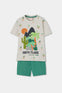 Conjunto Playera Con Short De Algodon Verde De Niño -Bci Boboli M513098