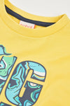 Playera M/C De Algodon Amarillo De Niño -Bci Boboli T2 M543068 BOBOLI