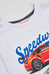 Conjunto Pantalon Playera Carro Algodon Manga Larga De Niño -Bci Boboli T4 M603010 BOBOLI