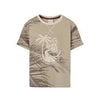 Conjunto Playera M/C Con Bermuda De Algodon Cafe De Niño -Bci Boboli T4 M623067 BOBOLI
