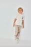 Pantalón Gabardina Elástica Beige De Niño -Bci Boboli M693064