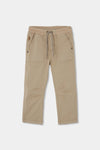 Pantalón Gabardina Elástica Beige De Niño -Bci Boboli T4 M693064 BOBOLI