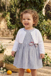 Vestido Popelín Listado De Bebé -Bci Boboli T3M M703011 BOBOLI