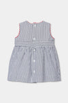 Vestido Popelín Listado De Bebé -Bci Boboli T3M M703011 BOBOLI