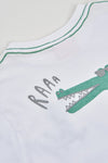 Playera M/C De Algodon Palmera Blanca De Niño -Bci Boboli T2 M813002 BOBOLI
