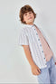 Camisa Popelín Listada De Niño -Bci Boboli M843128