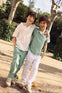Pantalón Lino Blanco De Niño -Bci Boboli M863018