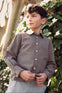 Camisa Lino Manga Larga Gris De Niño -Bci Boboli M873019