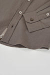 Camisa Lino Manga Larga Gris De Niño -Bci Boboli T4 M873019 BOBOLI