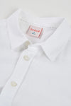 Camisa Lino Manga Corta Blanca De Niño -Bci Boboli T4 M873053 BOBOLI