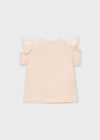 Blusa M/C Puntillas Salmon Niña Mayoral M3008 MAYORAL