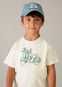 Playera M/C Bordado Nata Niño Mayoral M3060