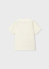 Playera M/C Bordado Nata Niño Mayoral M3060 MAYORAL