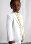 Saco Blazer Lino Suiting Blanco Niño Mayoral M3437