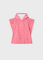 Toalla Poncho Playa Estampado Rosa Niña Mayoral