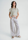Pantalon Mezclilla Wide Le Gris Junior Niña Mayoral M6552 MAYORAL