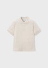 Polo M/C Granito Beige Niño Mayoral M150 MAYORAL