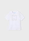 Playera M/C Blanco Niño Mayoral M170 MAYORAL