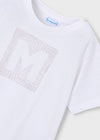 Playera M/C Blanco Niño Mayoral M170 MAYORAL