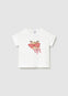 Blusa M/C Grafica Blanco Bebe Niña Mayoral M1080