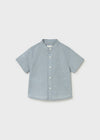 Camisa M/C Lino Cuello Mao Jade Bebe Niño Mayoral M1111 MAYORAL