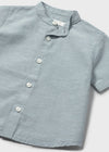 Camisa M/C Lino Cuello Mao Jade Bebe Niño Mayoral M1111 MAYORAL