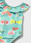 Traje Baño Estampado Turquesa Bebe Niña Mayoral M1754 MAYORAL
